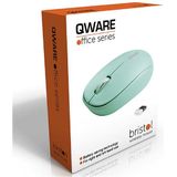 Qware Office - Muis - Draadloos - Bristol - Mint - 1200 DPI