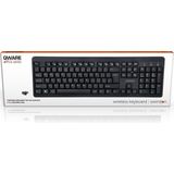 Qware - Swindon - Draadloos Toetsenbord - Zwart - QWERTY