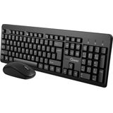 Qware - Nottingham - Toetsenbord Muis Set - Draadloos - Zwart - Qwerty