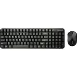 Qware - Office - Toetsenbord - Muis - Draadloos - Zwart - USB