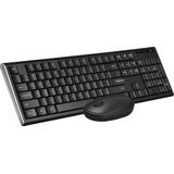 Qware - Blackpool - Draadloze Toetsenbord en Muis Set - Zwart - QWERTY