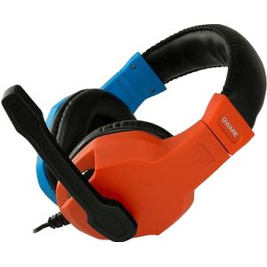 Qware Headset rood / blauw - 8718657552538