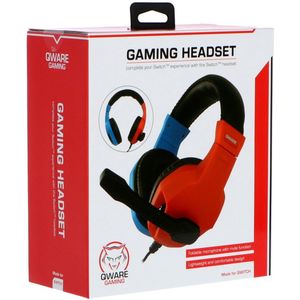 Qware - Switch - Gaming-headset - Zwart - Bedraad - 3.5mm Aansluiting