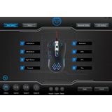 Qware - Tampa - Gamingmuis - Zwart - Ergonomisch Ontwerp - RGB Verlichting