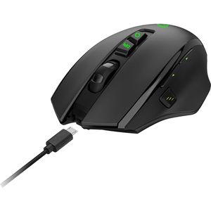 Qware Wireless Gamingmuis Laser Fresno Rgb Zwart (gmm-5880)