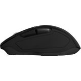 Qware - Glasgow - Draadloze Muis - Zwart - Bluetooth - 2.4 GHz - Ergonomisch Ontwerp