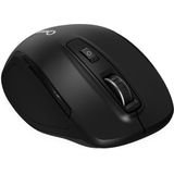 Qware - Glasgow - Draadloze Muis - Zwart - Bluetooth - 2.4 GHz - Ergonomisch Ontwerp