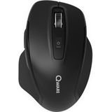 Qware - Glasgow - Draadloze Muis - Zwart - Bluetooth - 2.4 GHz - Ergonomisch Ontwerp