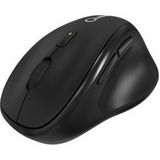 Qware - Lincoln - Draadloze Muis - Zwart - Multiconnect - Bluetooth - 2.4 GHz