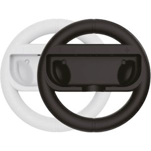 Qware - Racewielen - Zwart/Wit - Gaming-accessoires - Pakket van Twee