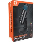 Qware - GMI-710 - Microfoon - Zwart - RGB Verlichting