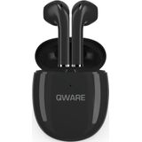 Qware Sound - Draadloze Oordopjes – Oordopjes Draadloos - Wireless Earbuds - In-Ear - Bluetooth Oortjes - Wireless EarPods - Zwart