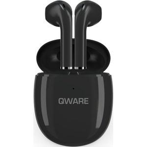 Qware Sound - Draadloze Oordopjes – Oordopjes Draadloos - Wireless Earbuds - In-Ear - Bluetooth Oortjes - Wireless EarPods - Zwart