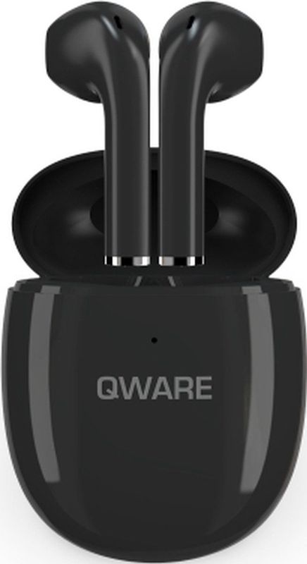 Qware Sound - Draadloze Oordopjes – Oordopjes Draadloos - Wireless Earbuds - In-Ear - Bluetooth Oortjes - Wireless EarPods - Zwart