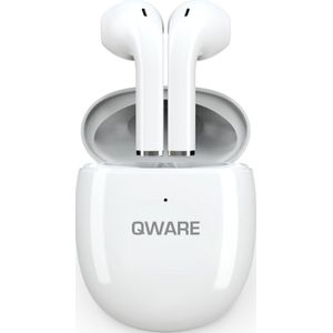 Qware Sound - Draadloze Oordopjes - Wit - In-Ear - Bluetooth Oortjes