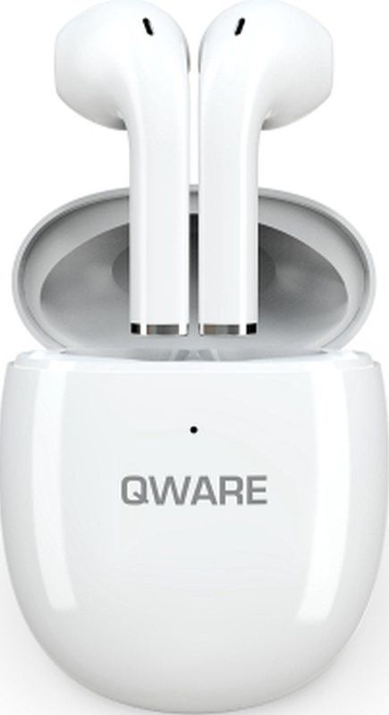 Qware Sound - Draadloze Oordopjes - Wit - In-Ear - Bluetooth Oortjes