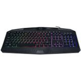 Qware Gaming - Detroit - Toetsenbord - Bedraad - USB - Verlichting - Azerty