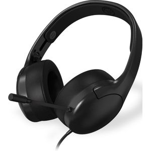Qware - Gaming Headset - New Orleans Black - Comfortabel Ontwerp - 40mm Luidsprekers