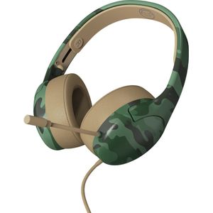 Qware - Gaming Headset - Camo Green - Over-Ear Ontwerp - Comfortabel Geluid