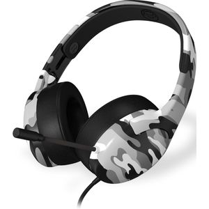 Qware - New Orleans Camo - Gaming Headset - Wit - Over-het-Oor