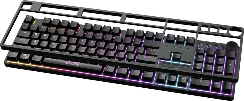 Qware - Daytona - Toetsenbord - Bedraad - USB - RGB