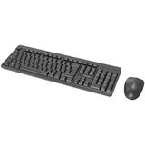 Qware - Nottingham - Draadloze Toetsenbord Muis Set - Azerty - 2,4 GHz