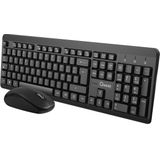 Qware - Nottingham - Draadloze Toetsenbord Muis Set - Azerty - 2,4 GHz