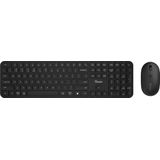 Qware - Eastbourne - Draadloze Toetsenbord Muis Set - Zwart - USB Dongel