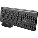 Qware - Rotherham - Toetsenbord - Draadloos - Zwart - Qwerty - Ergonomisch