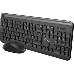 Qware Draadloos Toetsenbord + Muis Rotherham Azerty (qw Pcb-378bl)