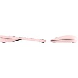 Qware - Florence - Draadloos Toetsenbord - Roze - Multiconnect - Bluetooth