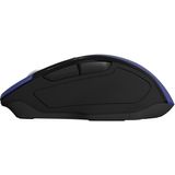 Qware - Draadloze Muis - Multiconnect - Bluetooth - 2.4 GHz - Blauw
