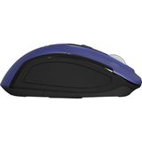 Qware - Draadloze Muis - Multiconnect - Bluetooth - 2.4 GHz - Blauw