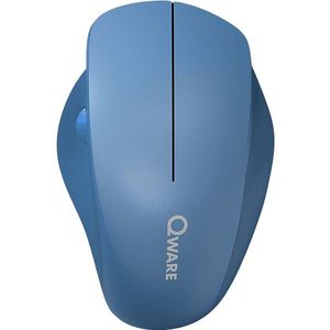 Qware Luton Draadloze Muis - Blauw