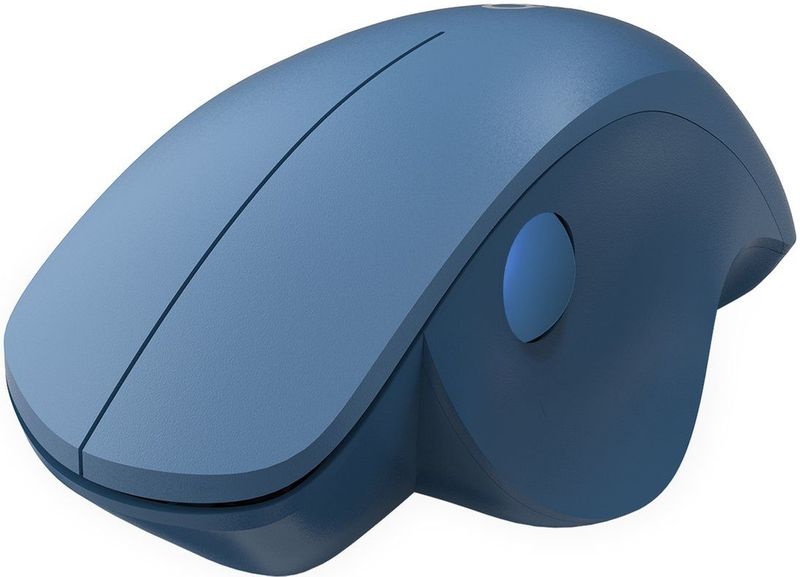 Qware - Luton - Draadloze Muis - Blauw - Ergonomisch Ontwerp - 1600 DPI
