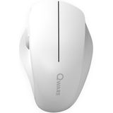 Qware - Luton - Draadloze Muis - Wit - Ergonomisch Ontwerp - 1600 DPI
