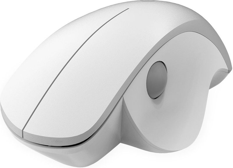 Qware - Luton - Draadloze Muis - Wit - Ergonomisch Ontwerp - 1600 DPI