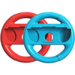Qware - Switch Racing Wheel - Rood - Blauw - Plastic