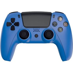 Qware - PS4-5000bu - Controller - Blauw - Compatibel met PlayStation 4