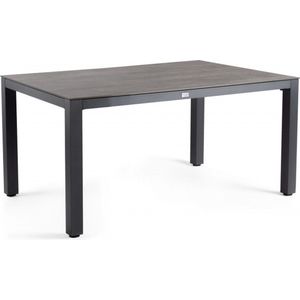 Tierra Outdoor Tuintafel Briga - Eettafel voor buiten - Aluminium en Trespa - 160x90cm