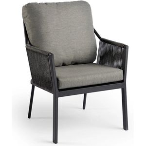 Tierra Outdoor Liv Low Dining Tuinstoel - Charcoal
