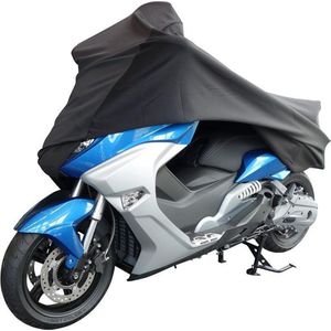 FLEXX motorhoes van DS COVERS – Indoor – Stofafstotend – Ademend – Lakvriendelijk - Premium stretch fit  - Incl. Opbergzak – Maat XL