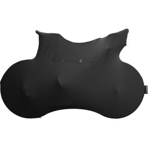 DS Covers fietssok full geschikt voor op de fietsdrager zwart