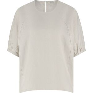 Circle of Trust Top - Korte Mouw - Licht Beige