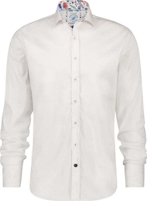 AFNF | Shirt powerstretch white timeless | Heren | White | | S