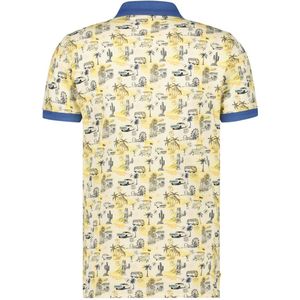 A Fish Named Fred poloshirt korte mouw geel