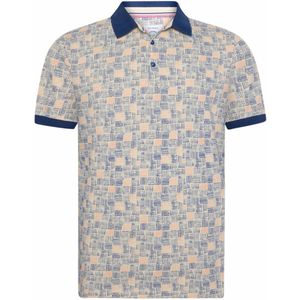 A Fish Named Fred - Poloshirt - Blauw - Korte Mouw