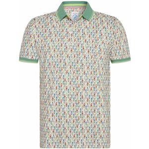 A Fish Named Fred poloshirt korte mouw groen