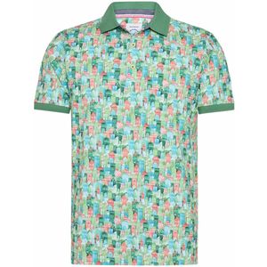 Het A Fish Named Fred - Poloshirt - Groen - 100% Katoen