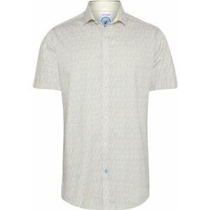 A Fish Named Fred - Casual Overhemd - Beige - Katoenmix